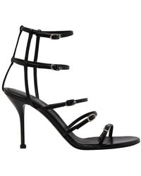 Alexander McQueen - Strap Leather Sandals - Lyst