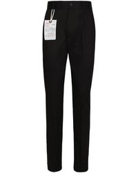 Dolce & Gabbana - Tailored Stretch Cotton Pants - Lyst