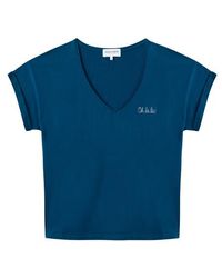 Femme Vêtements Tops T-shirts T-shirt Folies oh Là Là Maison Labiche en coloris Bleu 