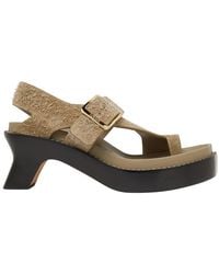 Loewe - Sandalen Ease Heel 90 - Lyst