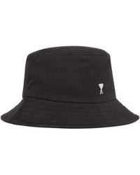 Ami Paris - Ami De Cœur Bucket Hat - Lyst