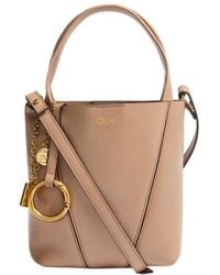 Chloé - Small Chloé Spin Tote Bag - Lyst