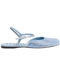 Loewe - Toy Ankle Strap Ballerinas - Lyst