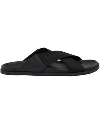 Givenchy - G Flat Sandals With Crossed Bands - Lyst
