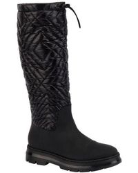 Alberta Ferretti Flat Heel Boots - Black