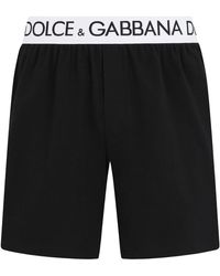 Dolce & Gabbana - Boxer en jersey de coton bi-extensible - Lyst