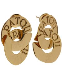 Patou - Antique Coins Double Earrings - Lyst