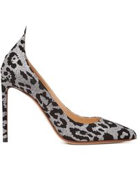 Francesco Russo Pumps Leopard - Schwarz
