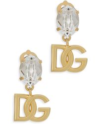 Dolce & Gabbana - Ohrringe mit Strasssteinen - Lyst