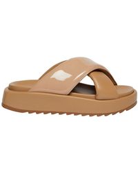 GIA COUTURE - Flat Sandals - Lyst