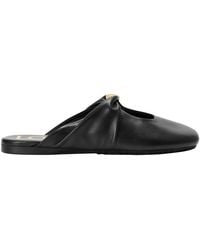 Loewe - Mules Pebble Soft Aus Lammleder - Lyst