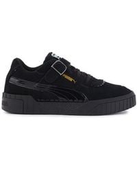 PUMA Leather X Tyakasha Clyde Sneakers in 01 (Black) - Lyst