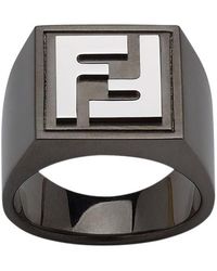Fendi Ff Ring - Multicolour
