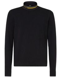 Fendi Wool Sweater - Black