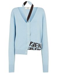 Fendi - Cardigan Sweater - Lyst