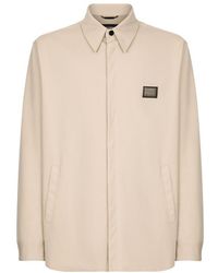 Dolce & Gabbana - Technical Fabric Shirt With Tag - Lyst