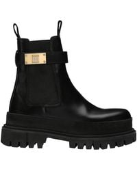 Dolce & Gabbana - Chelsea Ankle Boots - Lyst