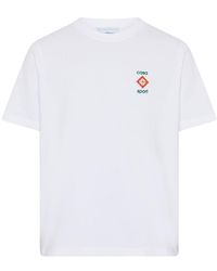 Casablancabrand - Short-Sleeved T-Shirt - Lyst