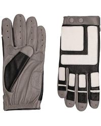 Mens Accessories Gloves Save 3% Agnelle Leather Andrew Goat Alpaca Lining in Yellow for Men 