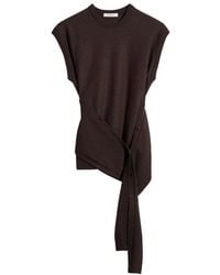 Lemaire - Sleeveless Buttoned Top - Lyst