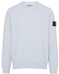 Stone Island - Sweatshirt With Logo Patch - Lyst