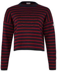 Moncler - Crew Neck Sweater - Lyst