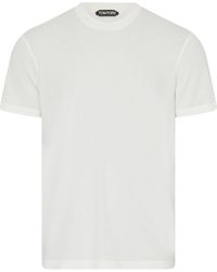 Tom Ford - T-Shirt mit Rundhalsausschnitt - Lyst