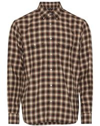 Tom Ford - Long-Sleeve Cowboy Shirt - Lyst