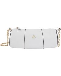 MANU Atelier Cylinder Shoulder Bag - White
