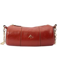 MANU Atelier Cylinder Shoulder Bag - Red