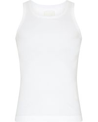 Givenchy - Extra schmal geschnittenes Tank-Top aus Baumwolle - Lyst