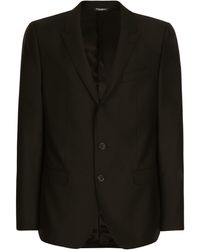 Dolce & Gabbana - Anzug aus Wolle und Seide in Martini-Fit - Lyst
