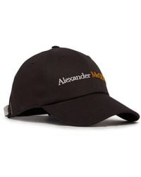 Alexander McQueen - Hut mit klassischem Logo - Lyst