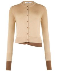 Acne Studios - Layered Silk Cardigan - Lyst