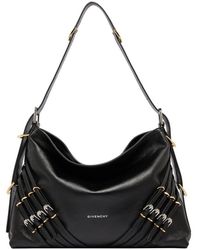 Givenchy - Voyou Medium Leather Bag With Multi-Buckles - Lyst