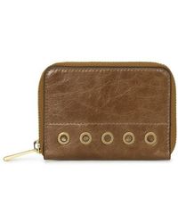 Vanessa Bruno Small Crinkled Leather Wallet - Multicolour