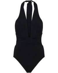 Zimmermann - Alight Wrap Halter One-piece Swimsuit - Lyst