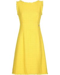 Dolce & Gabbana - Wadenlanges Kleid aus Raschel-Tweed - Lyst