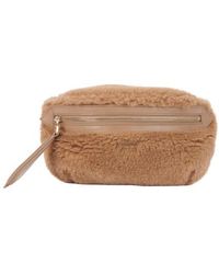 Max Mara Banana Belt Bag - Brown