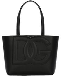 Dolce & Gabbana - Small Dg Logo Shopper - Lyst