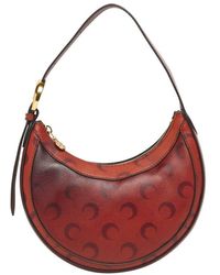 Marine Serre - Airbrushed Crafted Leather Mini Eclips - Lyst