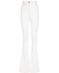 Anyone Line of sight Expect it White Bootcut jeans for Women | Lyst