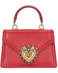 Dolce & Gabbana - Small Devotion Top-Handle Bag - Lyst