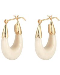 Gas Bijoux Ecume Earrings - White