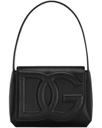 Dolce & Gabbana - Dg Logo Flap Bag - Lyst