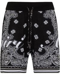 Amiri - Bandana-Shorts aus Baumwolle - Lyst