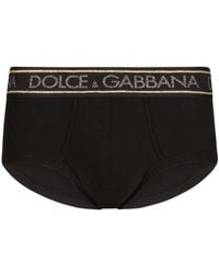 Dolce & Gabbana - Stretch Jersey Brando Briefs - Lyst