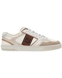 Fendi - Lace-Up Sneakers - Lyst