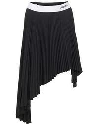 Coperni Sunray Skirt - Black