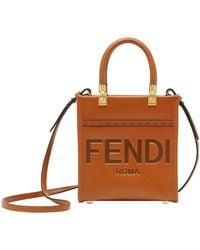Fendi - Mini Bag Sunshine Shopper - Lyst